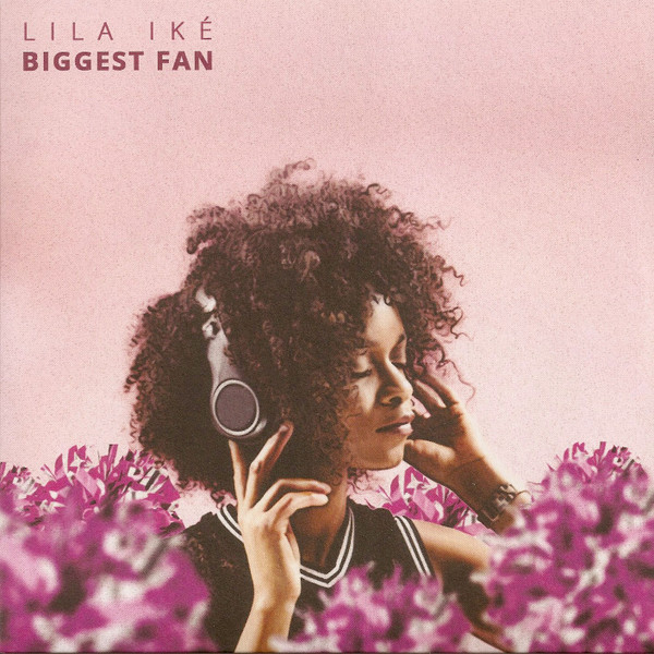 Lila Iké – Biggest Fan (2017, Rose Marbled, Picture Sleeve, Vinyl 