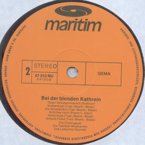 télécharger l'album Various - Bei der blonden Katherein