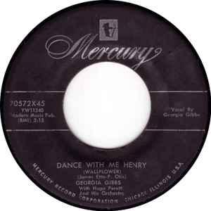 MERCURY 70386 Georgia Gibbs 78rpm Wait for Me， Darling/Whistle