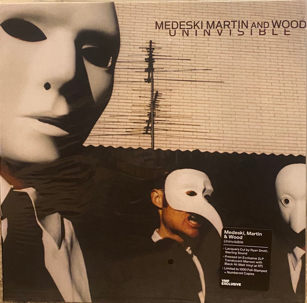 Medeski Martin & Wood – Uninvisible (2021, Maroon Translucent w