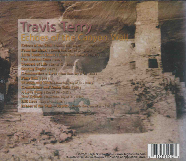 télécharger l'album Travis Terry - Echoes Of The Canyon Wall