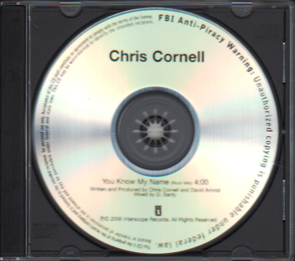 Chris Cornell – You Know My Name (2006, CD) - Discogs