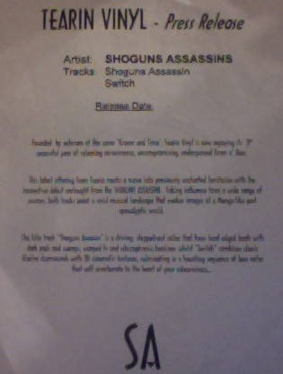 descargar álbum Shoguns Assassins - Shoguns Assassins Switch