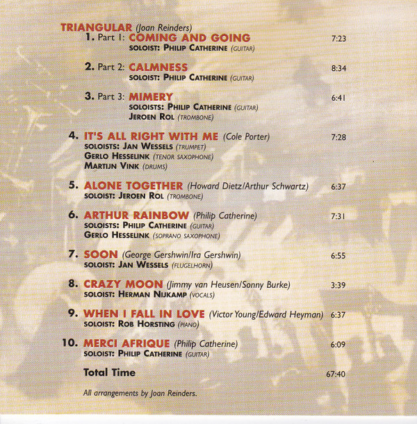télécharger l'album The Millennium Jazz Orchestra, Philip Catherine - Triangular