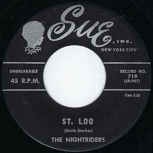 The Nite Riders - St. Loo / Lookin' For My Baby album cover