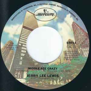 Jerry Lee Lewis – Middle Age Crazy (1977, Santa Maria Pressing, Vinyl) -  Discogs
