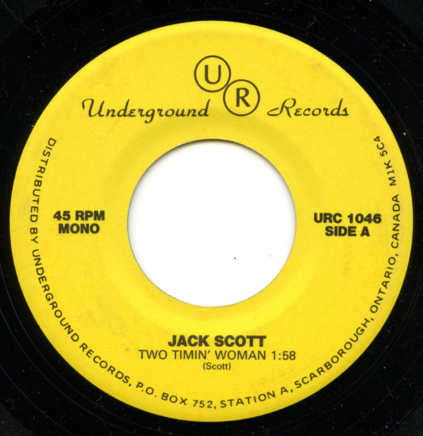 descargar álbum Jack Scott - Two Timin Woman