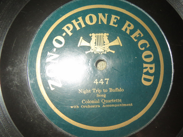 descargar álbum Colonial Quartette - Night Trip To Buffalo