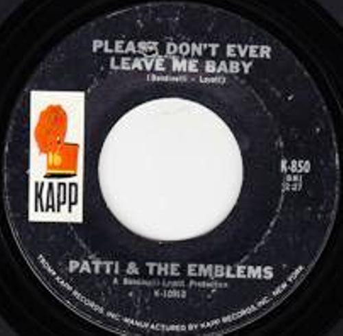 descargar álbum Patti & The Emblems - All My Tomorrows Are Gone Please Dont Ever Leave Me Baby