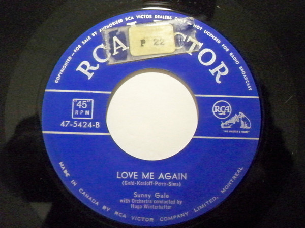 last ned album Sunny Gale - Before Its Too Late Love Me Again