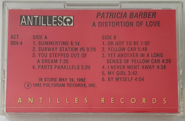 Patricia Barber - A Distortion Of Love | Releases | Discogs