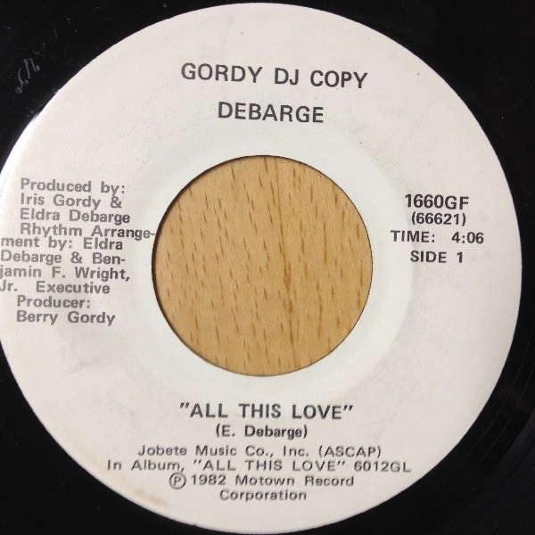 Debarge - All This Love, Releases