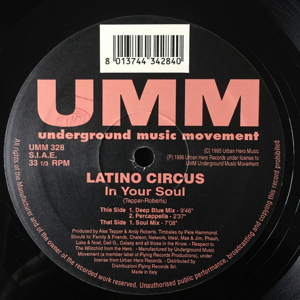 lataa albumi Latino Circus - In Your Soul