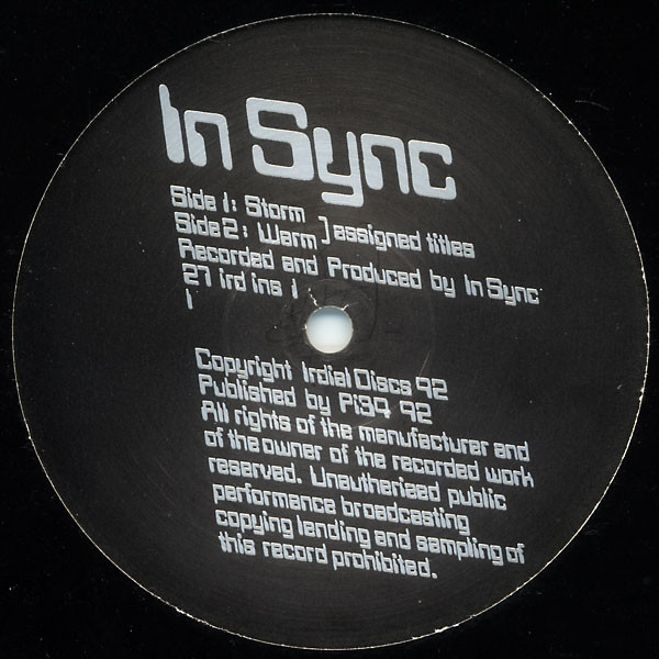 In Sync – Storm (1992, Vinyl) - Discogs