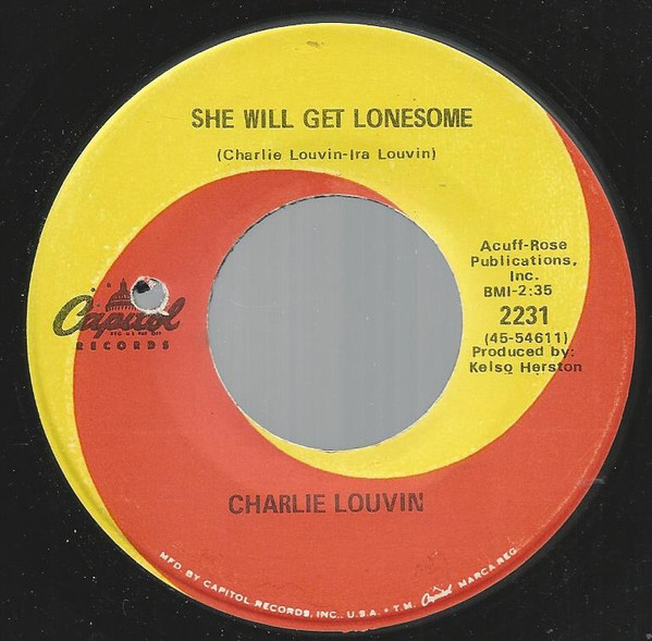 baixar álbum Charlie Louvin - She Will Get Lonesome Hey Daddy