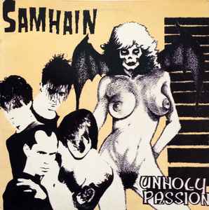 Samhain - Unholy Passion album cover