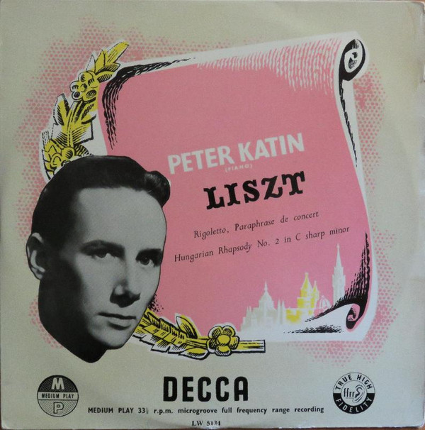 ladda ner album Peter Katin - Liszt