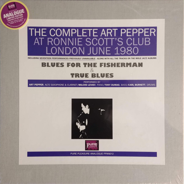 Art Pepper – The Complete Art Pepper At Ronnie Scott's Club