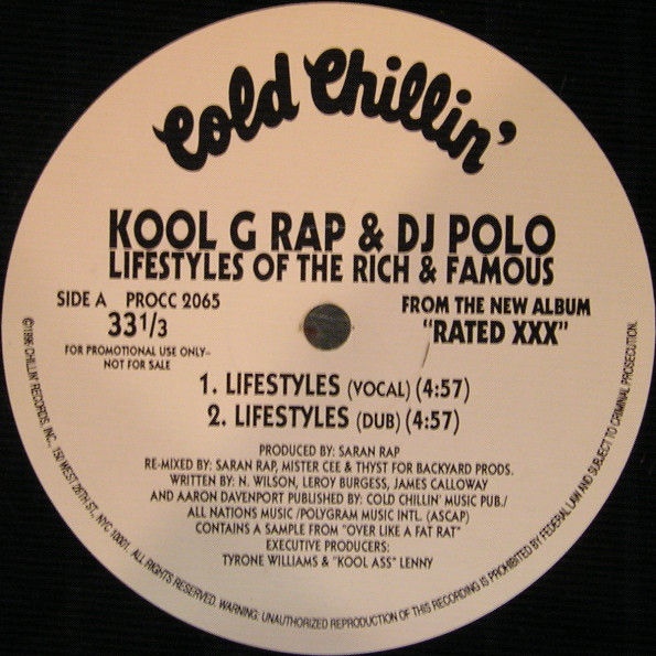 Kool G Rap & D.J. Polo - Lifestyles Of The Rich & Famous