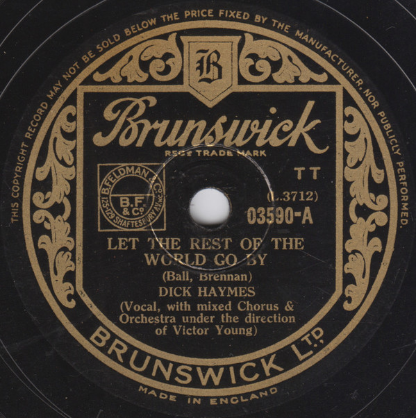télécharger l'album Dick Haymes - Let The Rest Of The World Go By Laura