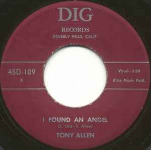 Tony Allen (5) - I Found An Angel / I'm Dreaming album cover