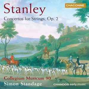 John Stanley (2) - Concertos For Strings, Op. 2 album cover