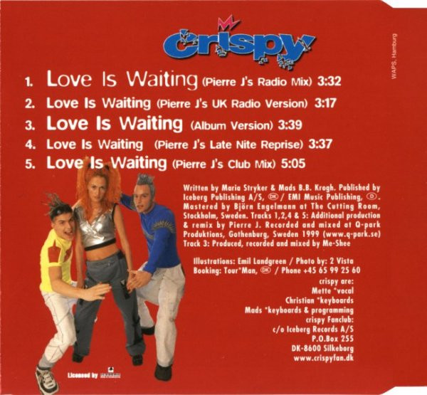 Album herunterladen Crispy - Love Is Waiting