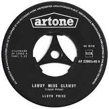 Lloyd Price - Lawdy Miss Clawdy / Oh, Oh, Oh album cover