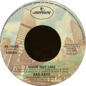 Bar-Kays - Boogie Body Land album cover