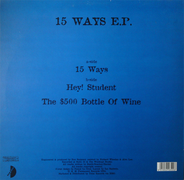 The Fall - 15 Ways E.P. | Permanent Records (12SPERM 14) - 2