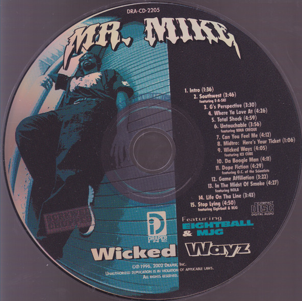 baixar álbum Mr Mike - Wicked Wayz Screwed And Chopped