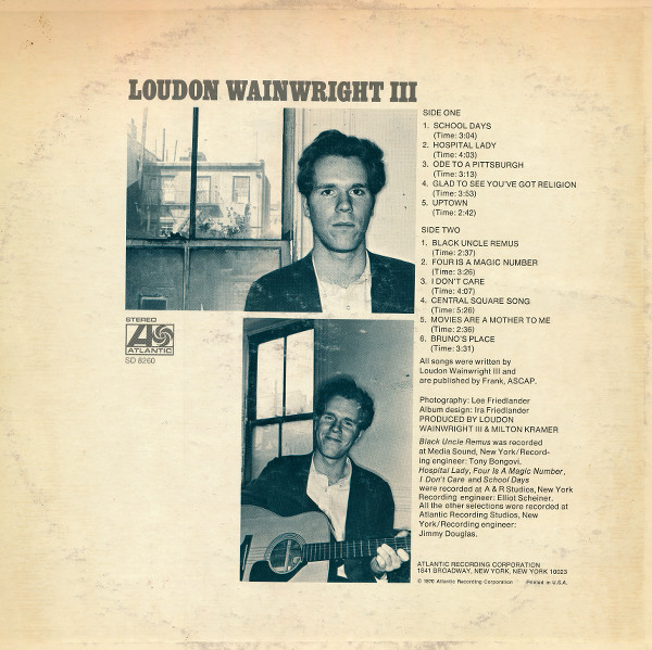 Album herunterladen Loudon Wainwright III - Loudon Wainwright III