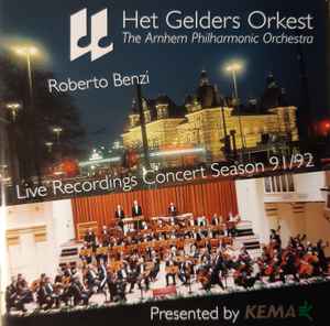 The Royal Philharmonic Orchestra Of Arnhem - Live Recordings Concert Season 1991/1992 album cover