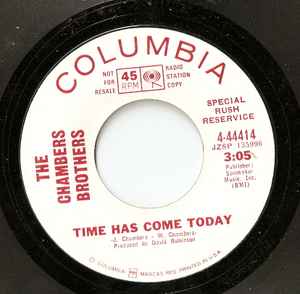 The Chambers Brothers - Time Has Come Today album cover