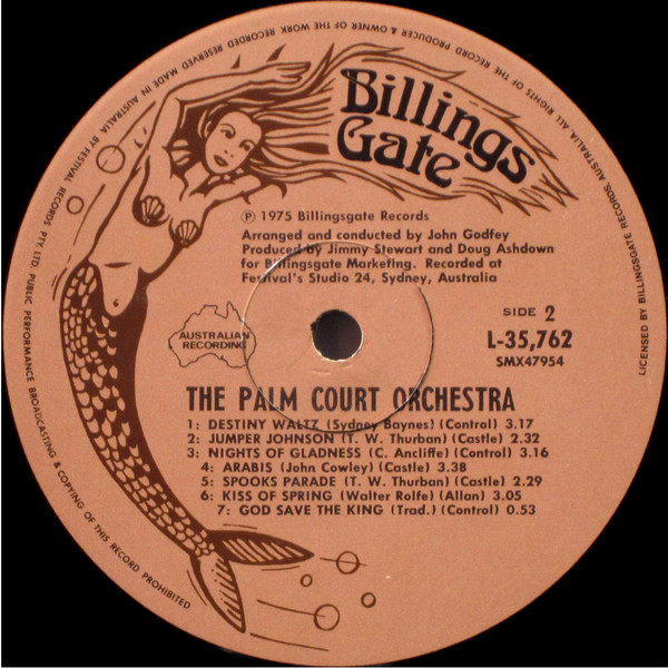 télécharger l'album The Palm Court Orchestra - Nights Of Gladness