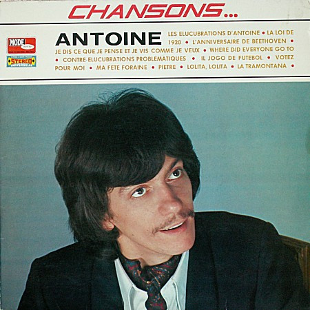descargar álbum Antoine - Chansons
