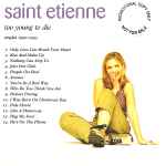 Saint Etienne – Too Young To Die (Singles 1990-1995) (1995, CD 