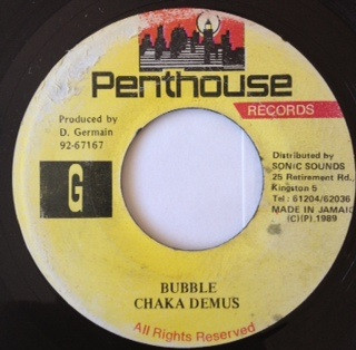 Chaka Demus – Bubble (1989, Vinyl) - Discogs