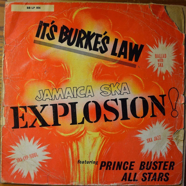 Prince Buster All Stars – It's Burke's Law (1965, Vinyl) - Discogs
