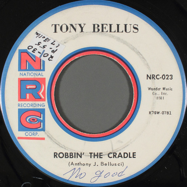 Tony Bellus – Robbin' The Cradle (1959, Indianapolis Pressing