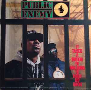 Public Enemy - It Takes A Nation Of Millions To Hold Us Back album cover