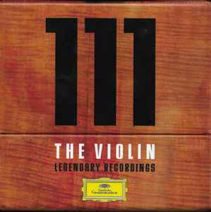 111 The Violin - Legendary Recordings (2016, Card Sleeve, CD 