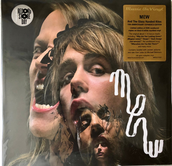 kedel ønske Monograph Mew – And The Glass Handed Kites (2020, Black & White Marbled, 180g, Vinyl)  - Discogs