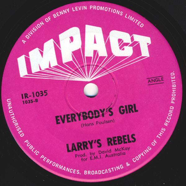 lataa albumi Larry's Rebels - Everybodys Girl