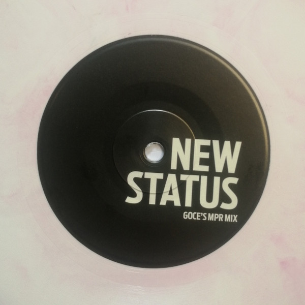 DJ Goce – New Status / Lovin' The Game (2021, Pink Marbled, Vinyl 