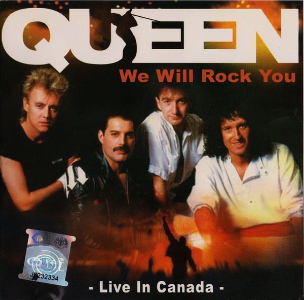 Queen – We Will Rock You - Live In Canada (2002, CD) - Discogs