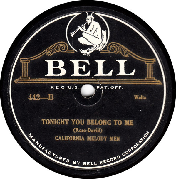 Album herunterladen California Melody Men - Lay Me Down In Carolina Tonight You Belong To Me