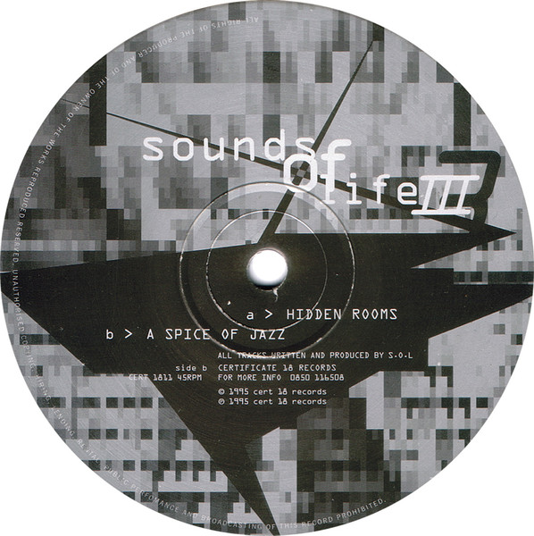 Sounds Of Life – III (1995, Vinyl) - Discogs