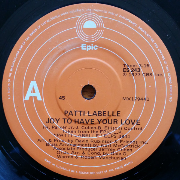 baixar álbum Download Patti LaBelle - Joy To Have Your Love Do I Stand A Chance album