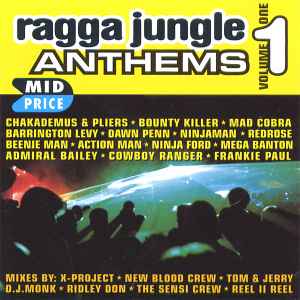 Various - Ragga Jungle Anthems Volume 1 album cover